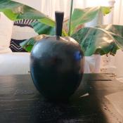 Pomme décorative noire - L
